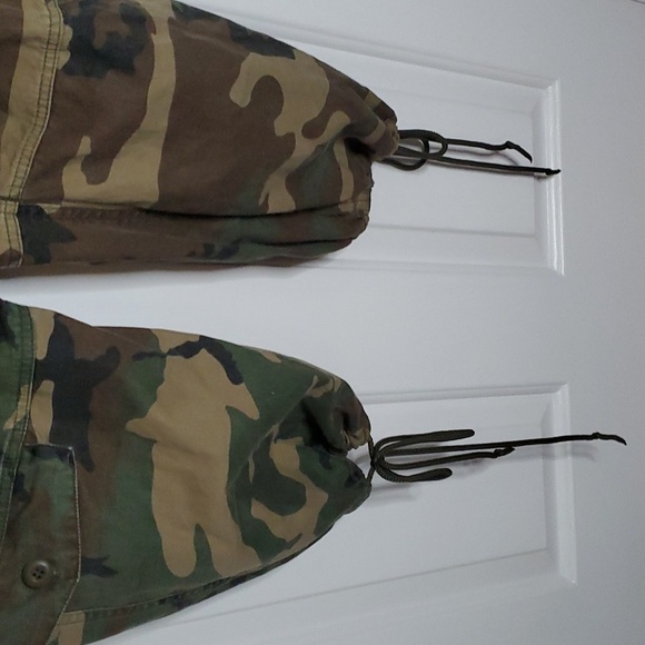 Rothco Camo Cargo Ultra Force 7 Pocket Pants. Tie Bottom with Dog Tag. Unisex - Picture 2 of 13